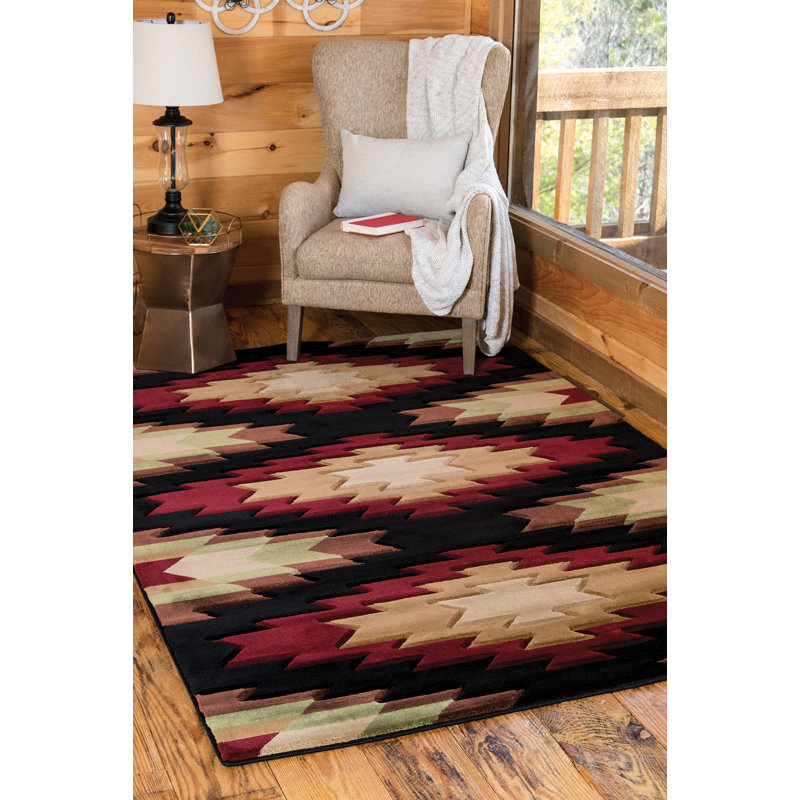 Espino Geometric Indoor Rug, Rectangle 5'3" x 7'6"