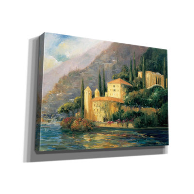 «Lake Villa» par Allayn Stevens, art mural sur toile