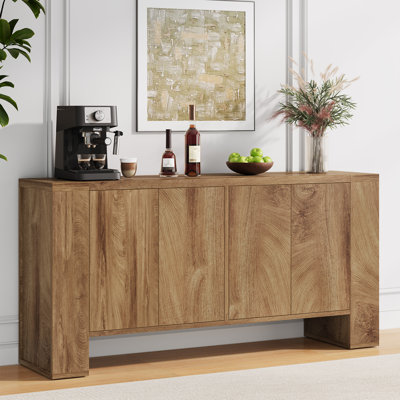 59" Sideboard Buffet Cabinet with Adjustable Shelves