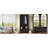 Elegant Free Standing Hall Tree Set Of 2,Multifunctional 3-IN-1 Entryway Coat Rack With Black Retro Handles,Seating Bench With Storage Drawers For Hallway,Living Room-2122591667