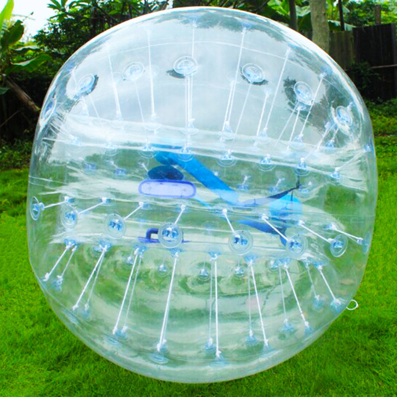 Ballon gonflable pour le corps Zorb, Bleu