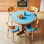 Table de salle à manger bleue-1301320272