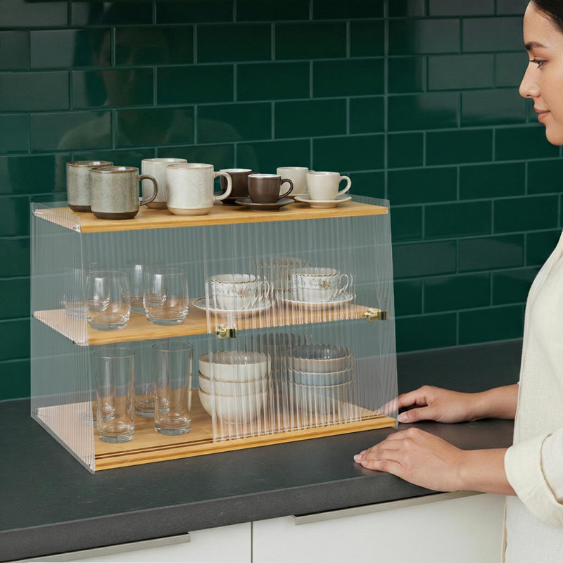 Pantry Cabinet, Sideboard With Slide Doors