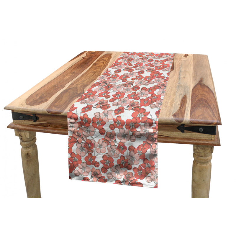 Cherry Blossom Table Runner, 72" x 16"