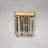 Barela 1- Light Dimmable Crystal Armed Wall Sconce