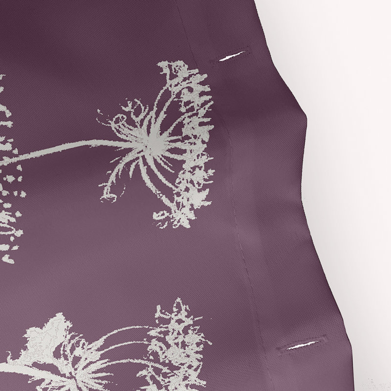 Rideau de douche Windy Blossom, Mauve