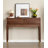 35.43" Walnut colour Rectangular Solid Wood Console Table-107242395