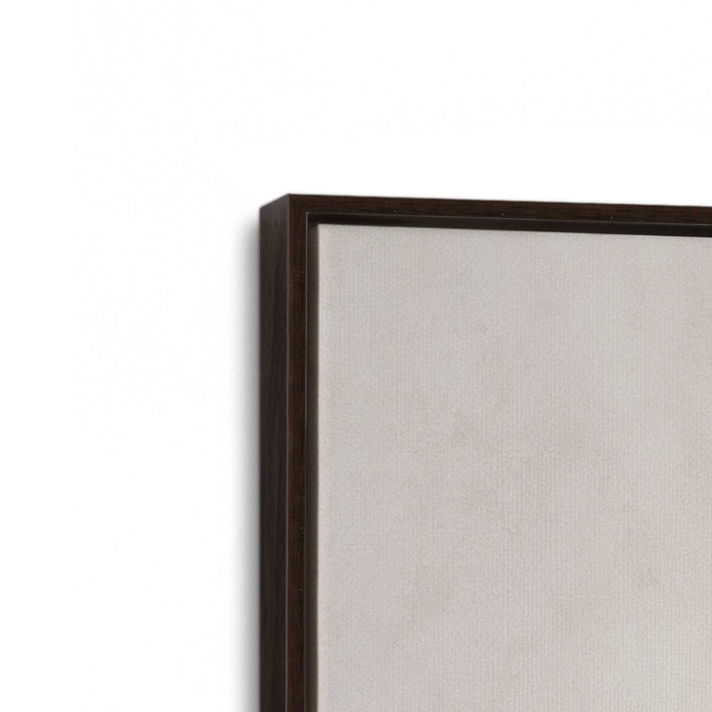 Impression sur toile Frosted Elegance, H 36,75 po x l 24,75 po, Blanc opaque