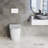 St. Tropez Back-To-Wall Toilet Bundle 0.8/1.6 GPF Dual Flush With Flush Plate-108927919