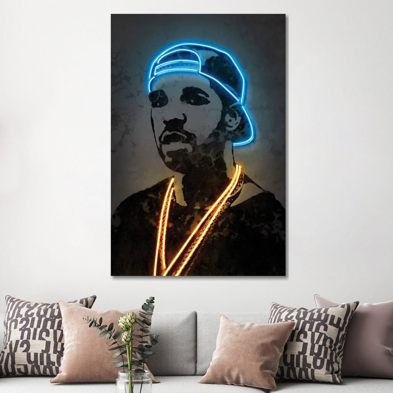 Drake By Octavian Mielu - Wrapped Canvas Art Prints by Octavian Mielu - Wrapped Canvas Gallery-Wrapped Canvas Giclée