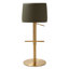 Tabouret de comptoir pivotant lisse Yark-122253130
