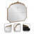 Jervaris Ornate Scalloped Wall Mirror-682780935