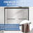 56-60 In. W X 60 In. H Framed Double Sliding Shower Door In Matte Black With 1/4 In. Thick Clear Tempered Glass-123110786