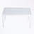 Rectangle dining table with metal legs