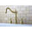 Kingston Brass Tudor Two-Handle 3-Hole Deck Mount Roman Tub Faucet-11175020
