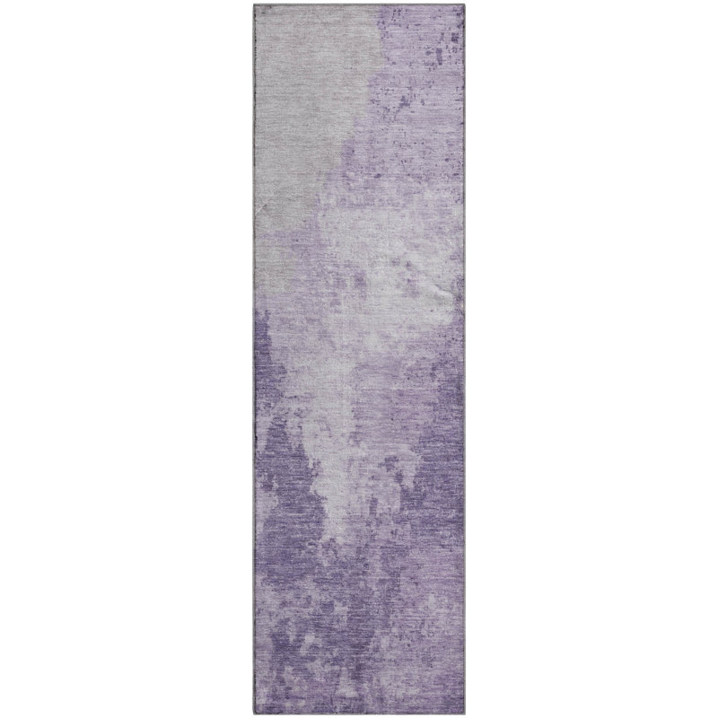 Premium Machine Washable Baford AMF1652 Modern Rug, Runner 2'3" x 7'6"
