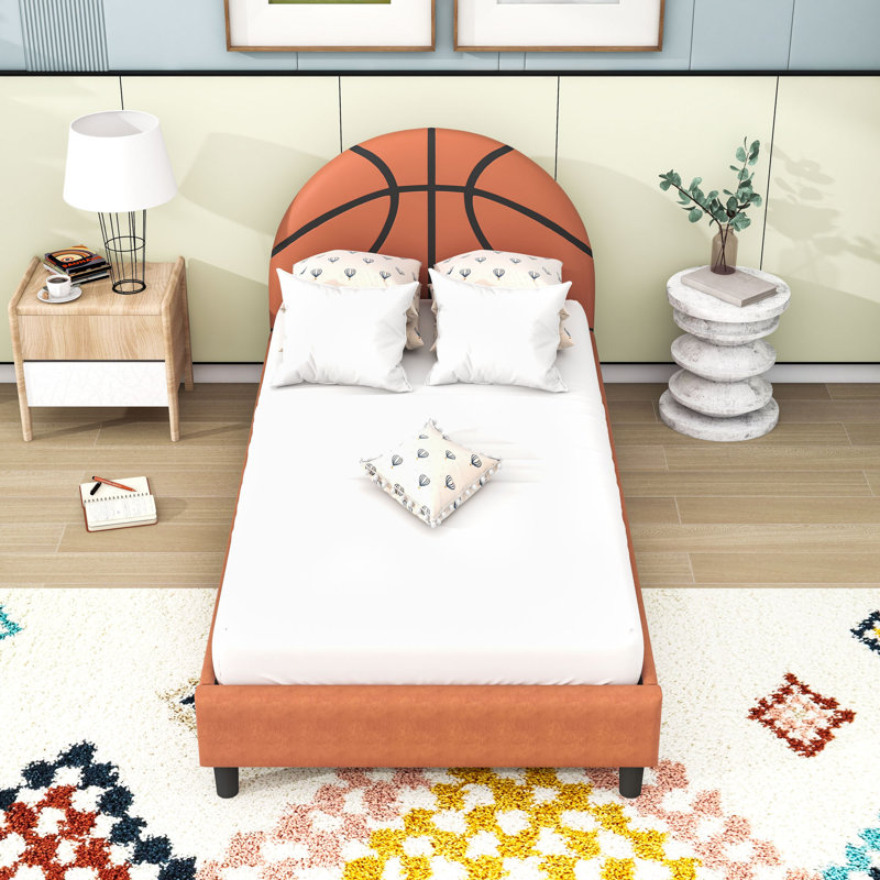 Lit plateforme simple tapissier