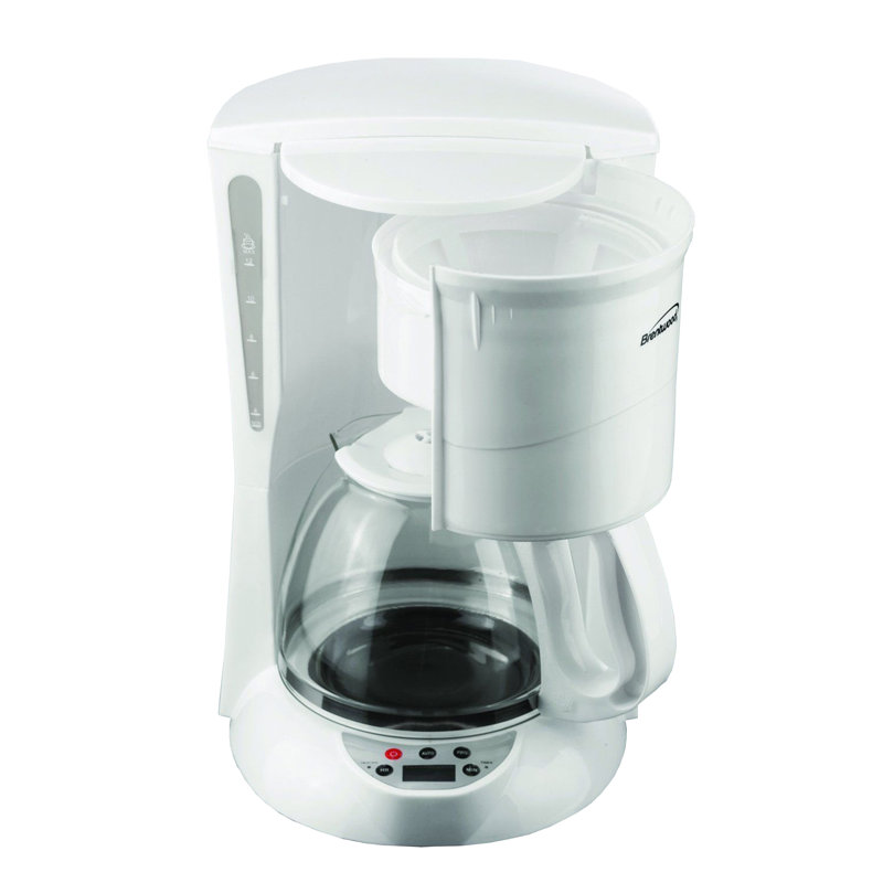 Cafetière 12 tasses Brentwood, Blanc