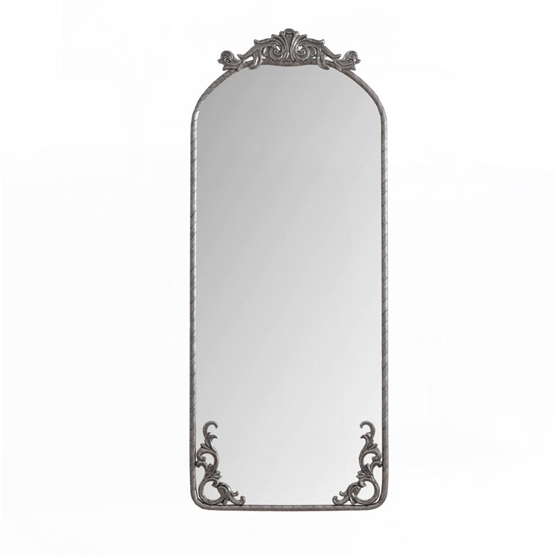 Miroir complet 58 "x 24", Argent antique