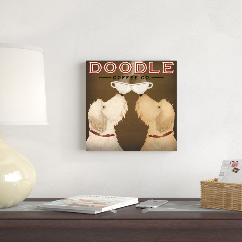 Doodle Coffee Double II, H 12 po x l 12 po