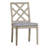 Haley Teak Side Chair - Oyster-70064681-93646348-38582250