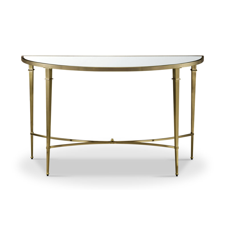 Waverly 122cm Glass Top Console Table