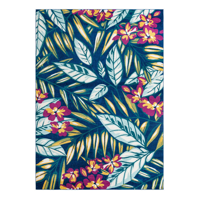 Bloom Floral Indoor Rug, Rectangle 10' x 14'