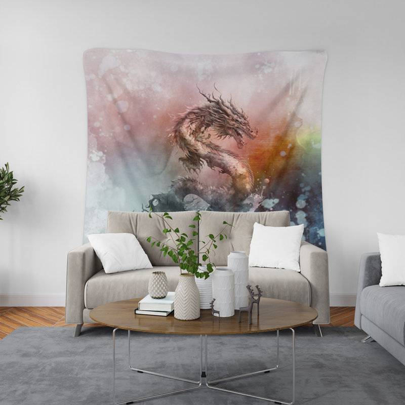 Tapisserie murale, H 60 po x l 51 po
