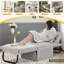 Canapé-lit pliant multifonctionnel avec dossier réglable (largeur moyenne de 36 po)-214461690-243964659