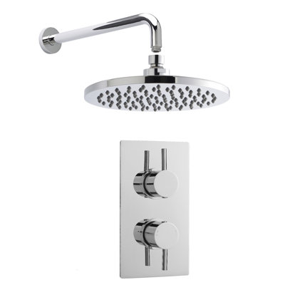 Thermostatic Shower with Fixed Shower Head