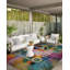 Multicoloured Save The Colour Written Patterned Modern Decorative Carpet-1222445368