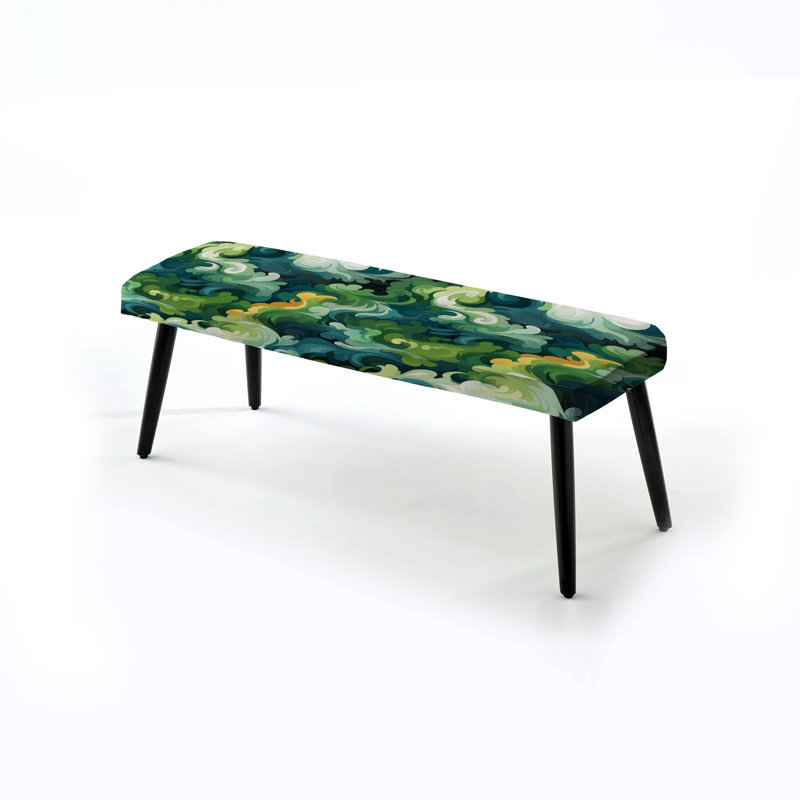 Camouflage Camo Dreamscape - banc abstrait noir