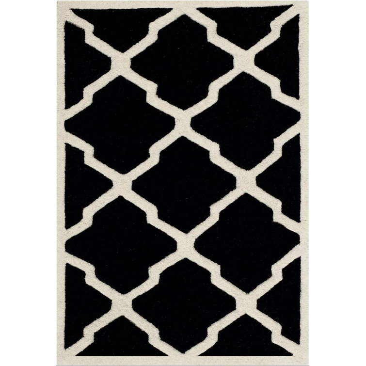 Carolene Hand Tufted Wool Geometric Rug