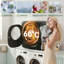 HOMCOM Compact Dryer Machine with 5 Modes, 4kg Small Tumble Dryer, Black