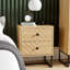 Landers 2 Drawer Modern Bedside Table