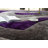 Thionville Shag Purple/Grey Shag Area Rug-1037222759