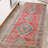 Chic Bohemian Style Soft Pile Rug with Intricate Floral and Geometric Design Perfect for Adding Warmth and Comfort to Your Home-415807737