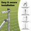 Vidaxl Field Fence Galvanised Steel-114858016