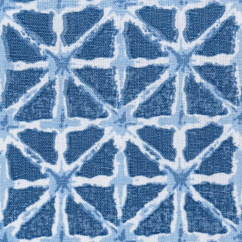 Avondale Sylvan 100% Linen Fabric, Navy