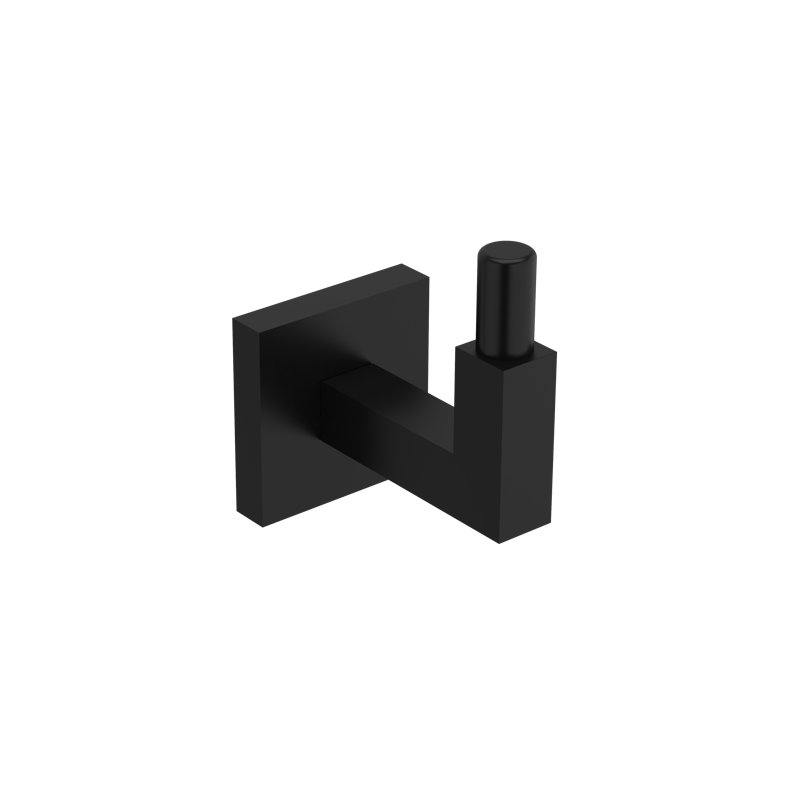Kubik Robe Hook, Black