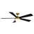 Satin Brass with Matte Black Blades selected