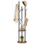 Freestanding 7 - Hook Coat Rack