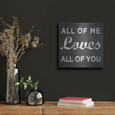 'Loves' by Erin Clark Metal Wall Art