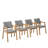 Menorca 2pc Indoor Grey Dining Chairs-1271118752