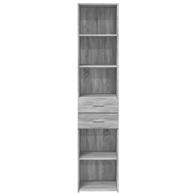 Shilonda Storage Cabinet, Grey Sonoma