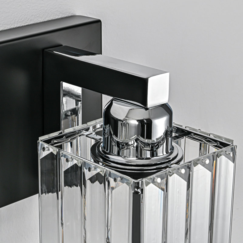 Éclairage pour meuble-lavabo à intensité variable Paislyn, 4, Noir