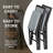 Ailse Folding Dining Chair Set Of 6, Upholstered PU Leather Dining Room Chairs, 6-Piece Faux Leather Parsons Chairs, Space-Saving Foldable Kitchen Armless Side Chair with Metal Frame, 300 lbs Capacity, For Dining Room, Living Room, Kitchen and Restaurant-315837849
