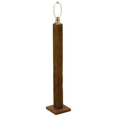 Lampe sur pied Fireside Lodge Barnwood sans abat-jour