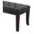 Linon Tufted Bench, Fabric, Gray-1161354643