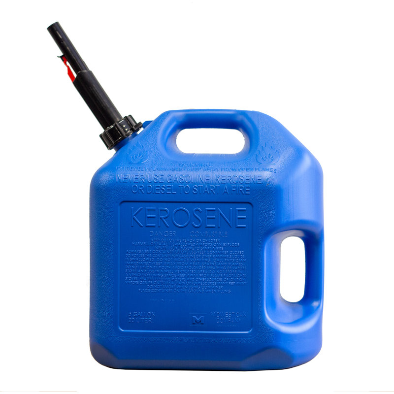 Midwest Can Plastic Propane Tank, Blue